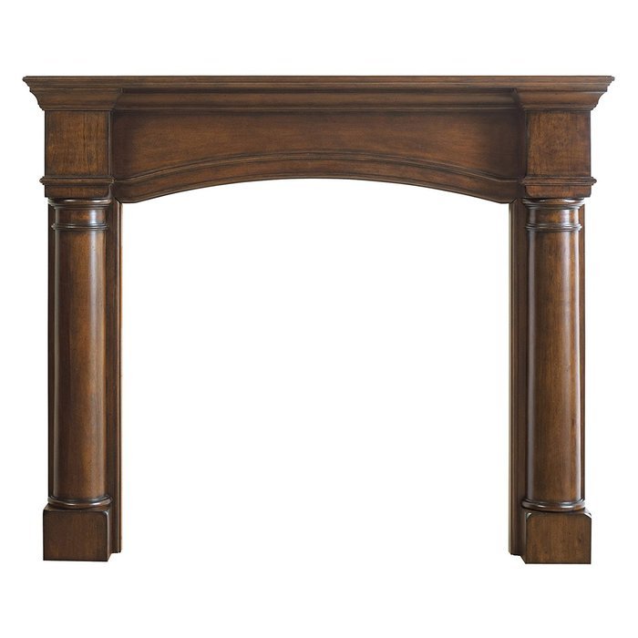 Pearl Mantels 159-48-80 The Princeton 48-Inch Fireplace Mantel Surround, French Country N2
