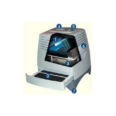 Field Controls UV-500C Portable UV Purifier with Filter, 500 sq. ft.