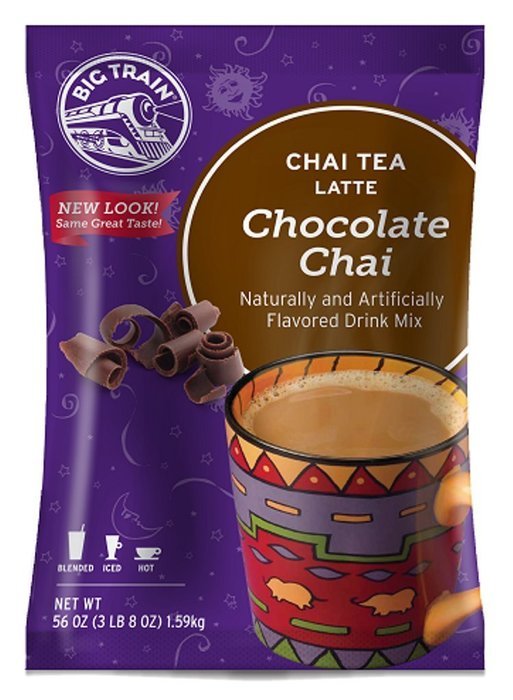 Big Train Chai Tea Latte, Chocolate, 3.5 Pound