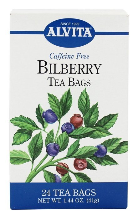 ALVITA TEA,BILBERRY, 24 BAG