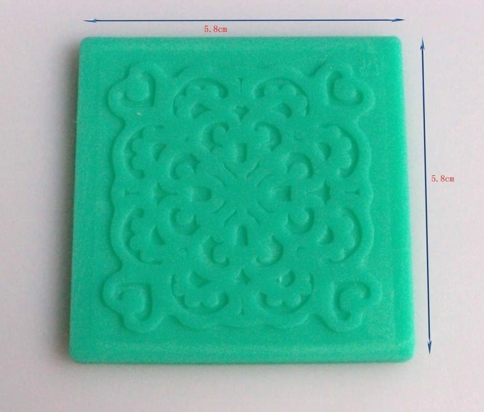 Lucky Pattern Silicone Soft Fondant Cake Baking Mold Candy Cutter Sugarcraft Bakeware Tools