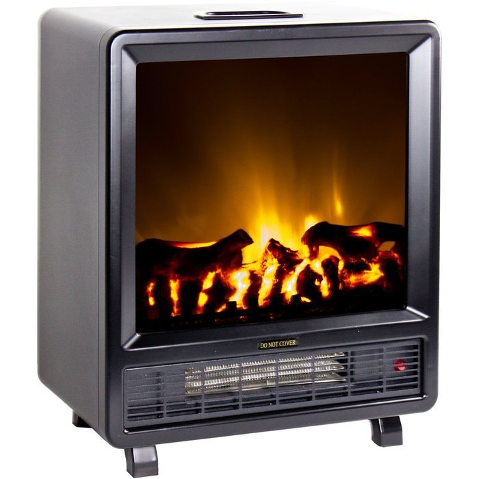 Frigidaire TFF-10308 Topaz Floor Standing Electric Fireplace - Black N3