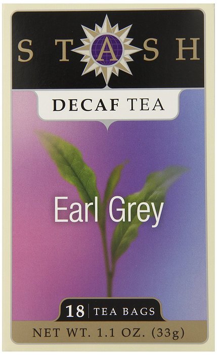 Stash Tea Decaf English Breakfast Tea, 18 Count Tea Bags in Foil (Pack of 6) N13