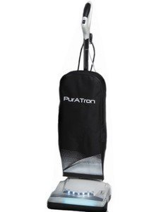 PurATron Lightweight Self-Propelled Upright Vacuum With UV-C Germ Killing Light