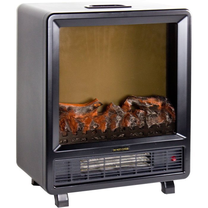 Frigidaire TFF-10308 Topaz Floor Standing Electric Fireplace - Black N4