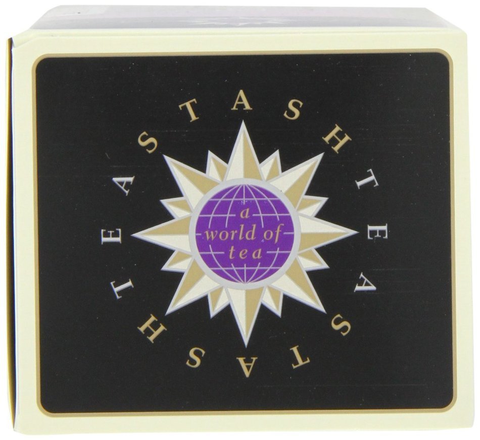 Stash Tea Decaf English Breakfast Tea, 18 Count Tea Bags in Foil (Pack of 6) N14