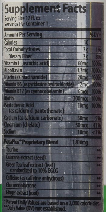 Celsius Green Tea, Peach Mango, 12 Ounce (Pack of 12) N18