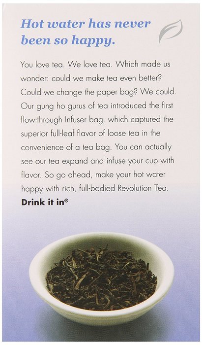 Revolution Tea English Breakfast Black Tea, 30 Count N4