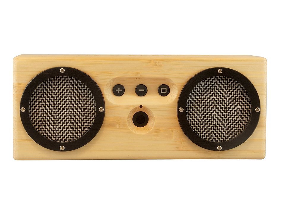 Otis & Eleanor Bongo Bamboo Wood Bluetooth Speaker, Cape Town N9