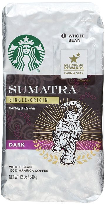 Starbucks Sumatra, Whole Bean Coffee (1lb)