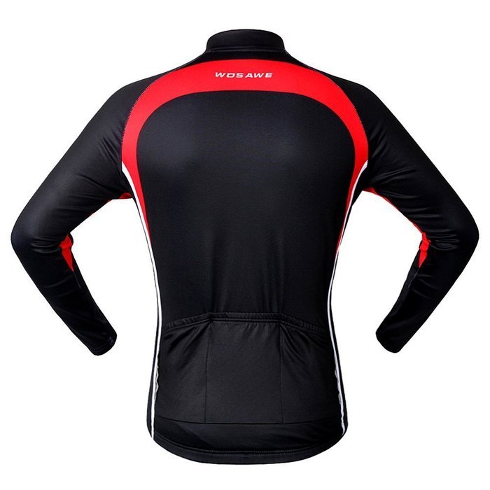WOLFBIKE Thermal Fleece Cycling Jersey Shirt Casual Jacket Long Sleeve, Green, Size XL N60