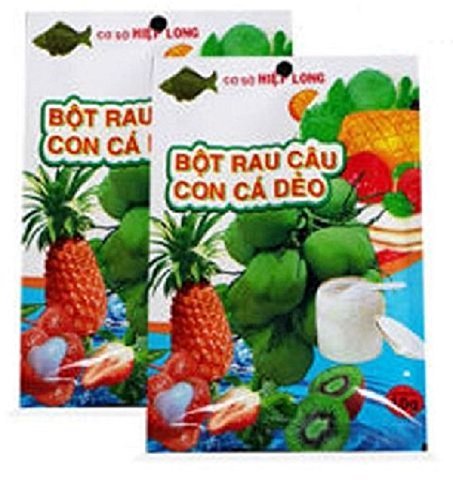 Gracilaria Jelly Power (5Pack 10gx5) Best for Gelatin Art - 3D Jelly cake Tools N2