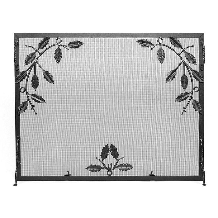Minuteman International Single Panel Weston Fireplace Screen