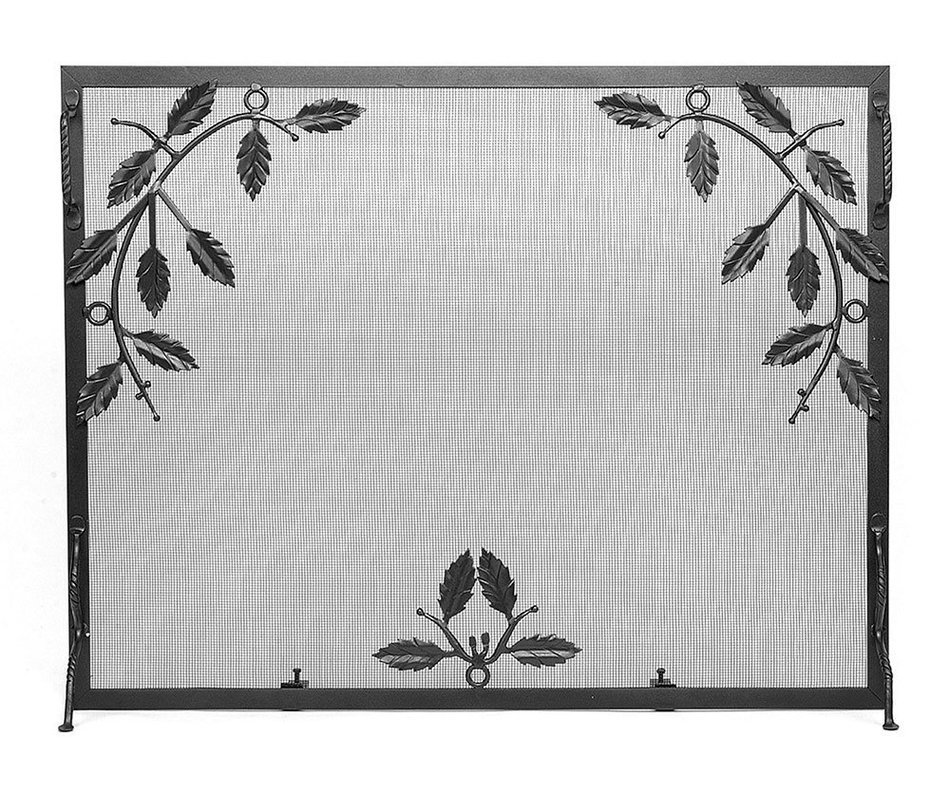 Minuteman International Single Panel Weston Fireplace Screen N2