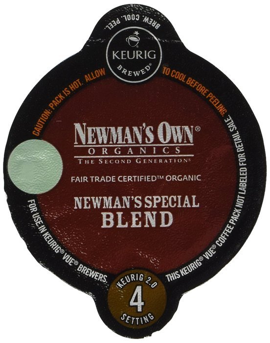 Newman's Own Organics Keurig Vue Pack, Newman's Special Blend, 32 Count