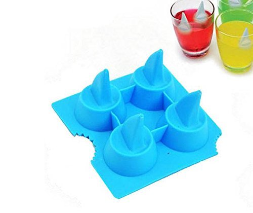 Creative Shark Fins Shape Silicone Ice Tray Mold Cake Diy Mould Ice Cube Cake Tools