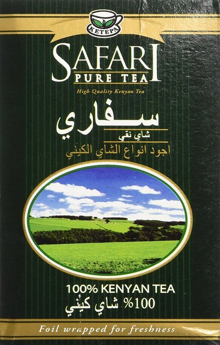 Safari Pure, Loose Black Tea Leaves, EXP Pack, 225g