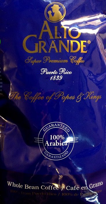 Alto Grande Super Premium Coffee Beans 2 Pounds