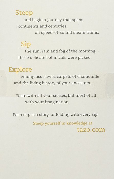 Tazo Awake English Breakfast -20-Count Tea Bags (Pack of 6) N2