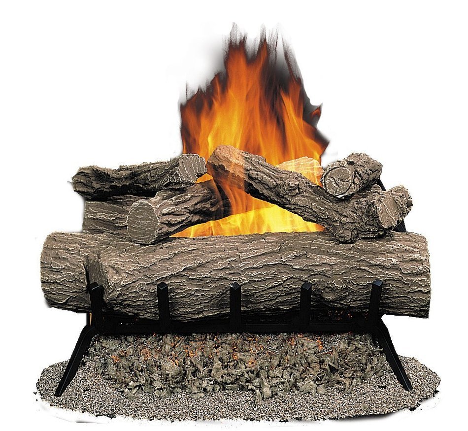 Comfort Flame CVSR24 Oxford Oak Vented Logs, 24-Inch