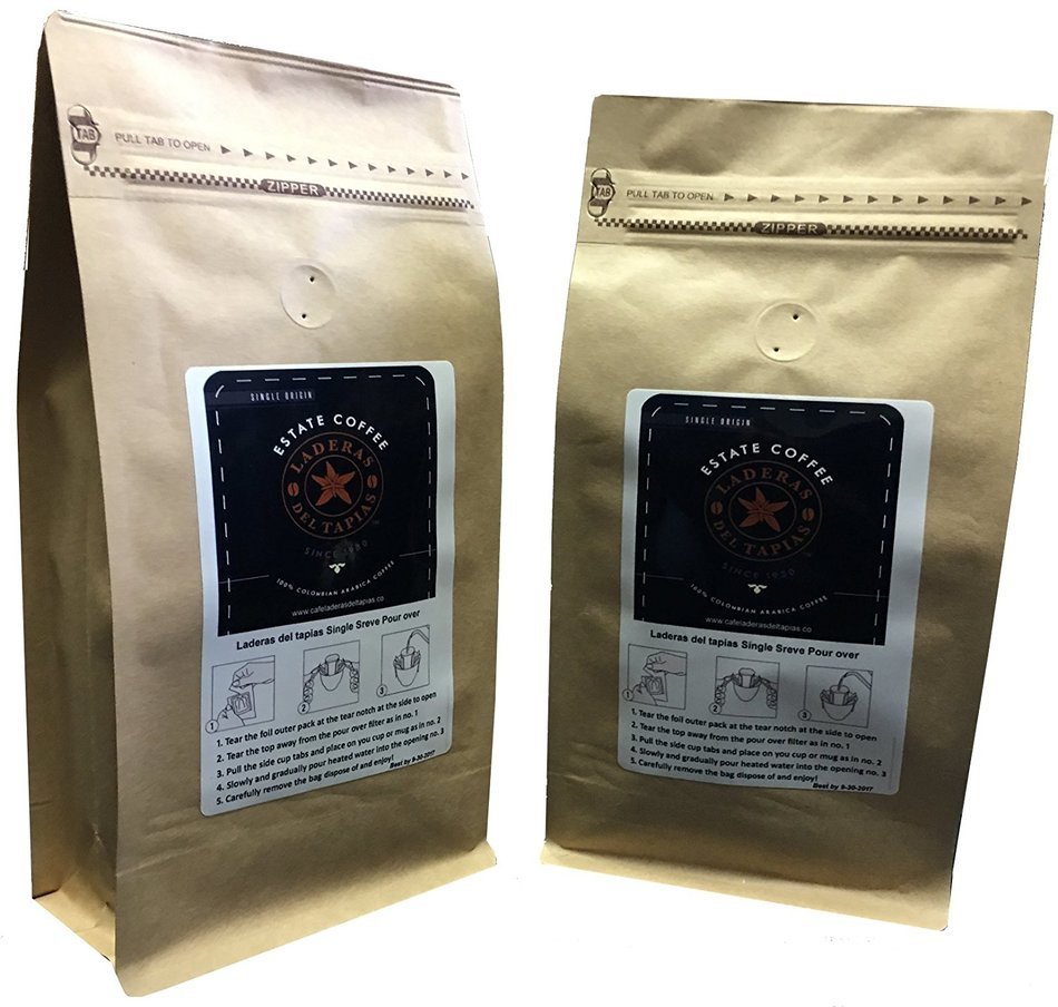 Laderas del Tapias Castillo Natural Whole Bean Colombian Coffee N5