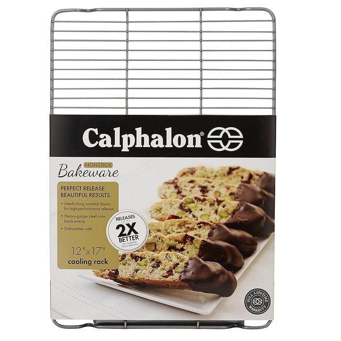 Calphalon Nonstick Bakeware, Cooling Rack, 12-inch by 17-inch N3