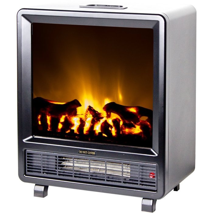 Frigidaire TFF-10308 Topaz Floor Standing Electric Fireplace - Black N7