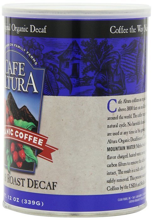 Cafe Altura Ground Organic Coffee, Regular Roast, 12 Ounce (Pack of 3) N3