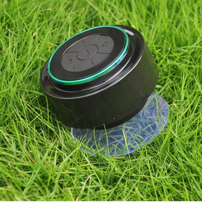 KONG KIM IPX7 100% Waterproof & Dust-proof Floating Bluetooth Shower Speaker - Compatible with all Bluetooth devices... N27