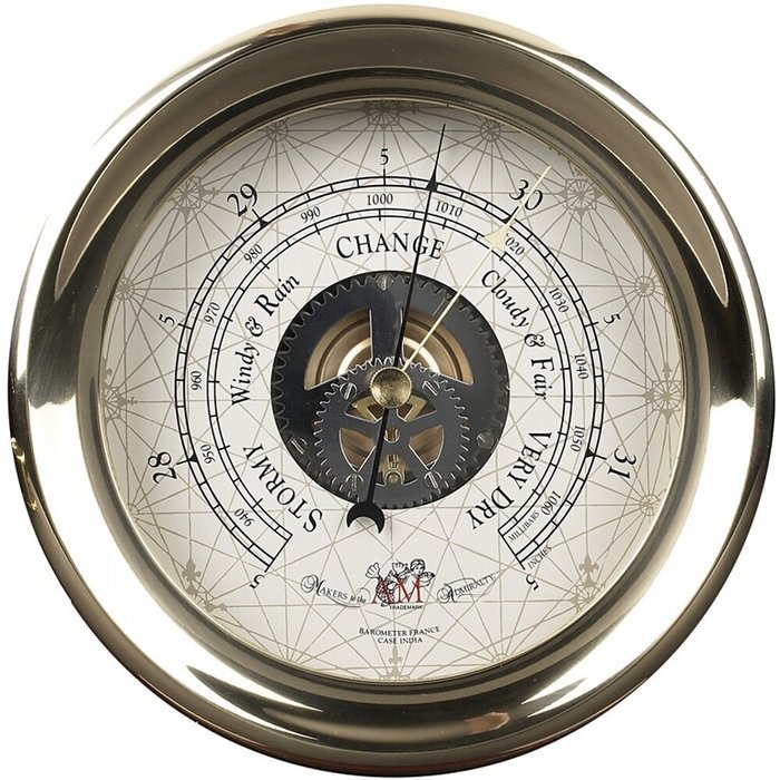 Captain's Large Barometer