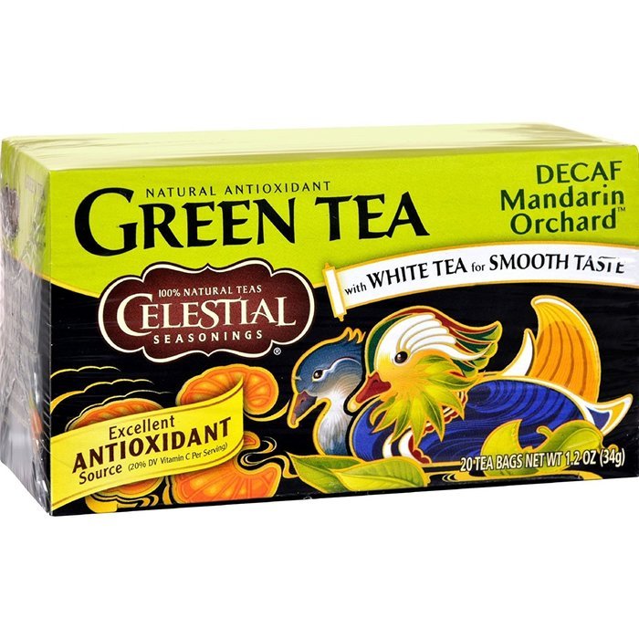 Celestial Seasonings Decaf Mandarin Orchard Green Tea Bags - 20 ct