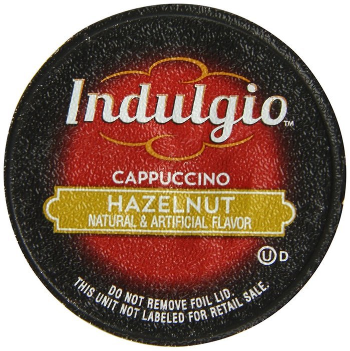 Indulgio Pumpkin Spice Cappuccino Special Edition for Keurig K-Cup Brewers, 12 Count (Pack of 6) N10