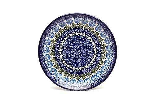 Polish Pottery Plate - Salad/Dessert (7 3/4") - Antique Rose