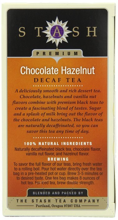 Stash Tea Decaf English Breakfast Tea, 18 Count Tea Bags in Foil (Pack of 6) N32