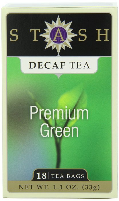 Stash Tea Decaf English Breakfast Tea, 18 Count Tea Bags in Foil (Pack of 6) N34