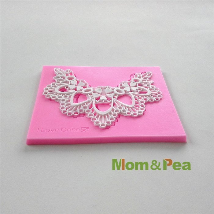 Mom&pea 0530 Swag Lace Shaped Silicone Mould for Fondant Cake Sugar Paste Cake Decoration 3d Cake Toppers Mold... N2