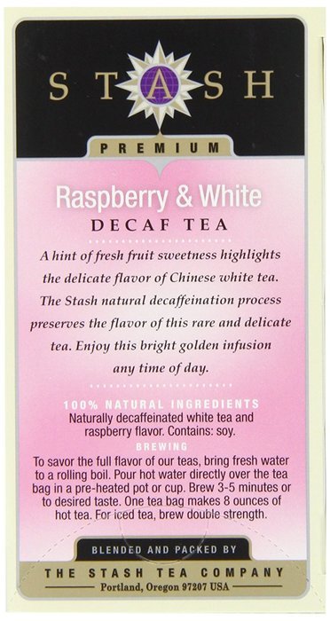 Stash Tea Decaf English Breakfast Tea, 18 Count Tea Bags in Foil (Pack of 6) N39