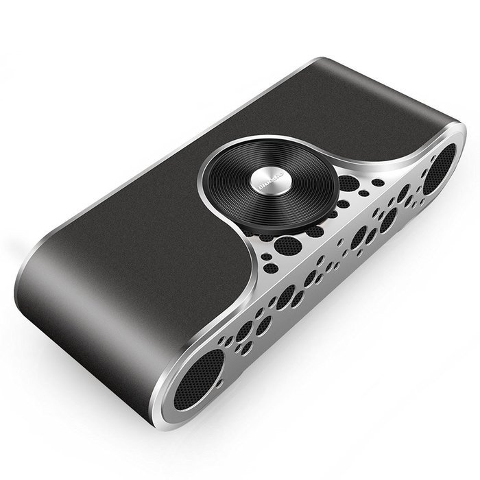 Bluedio TS-3(Turbine) 2.1 Channel Wireless Bluetooth Speaker with Micro SD Card Slot(Black) N7
