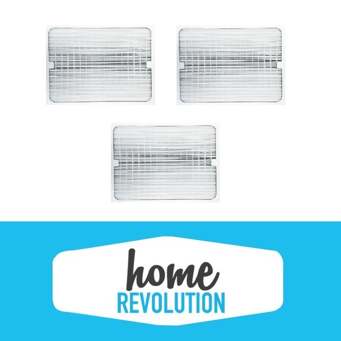 3 BlueAir 200/300 Series Home Revolution Brand Air Purifier Filter; Fits 201, 210B, 203, 250E, 200PF