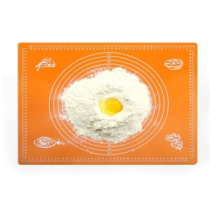 Baking Mat,Silivo 19.6"*15.7" Silicone Pastry Kneading Mat with Measurements N2