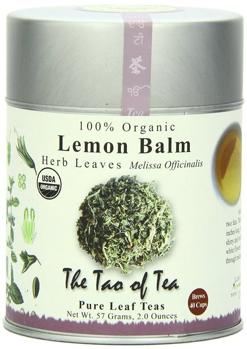 The Tao of Tea, Lemon Balm Herbal Tea, Loose Leaf, 2.0 Ounce Tin N10