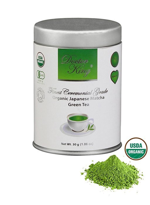 DOCTOR KING Finest Ceremonial Grade Organic Japanese Matcha Green Tea | Top Grade: Ceremonial Grade A | First... N3