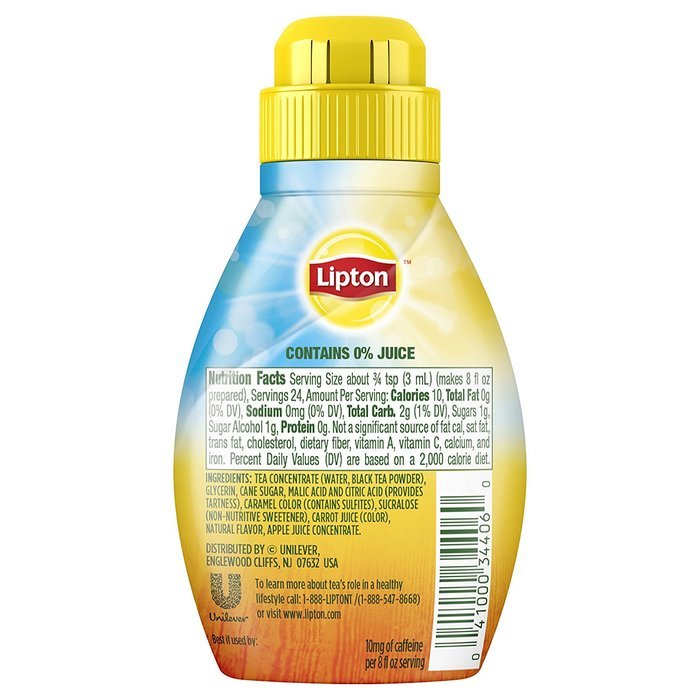 Lipton Liquid Iced Tea Mix, Summer Peach 2.43 oz N39