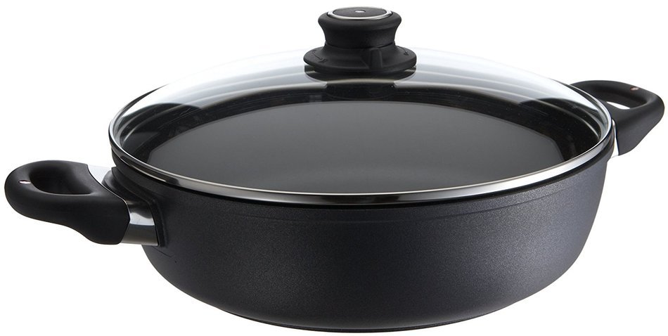 Swiss Diamond Sauteuse with Lid- 3.5 L (3.7 QT) 28 cm (11")