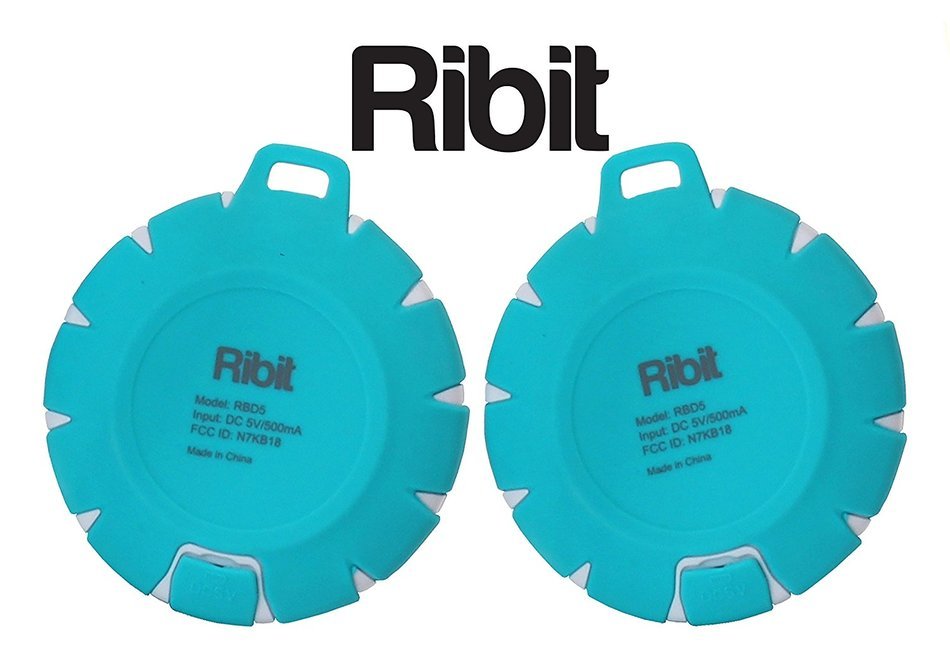 Ribit&trade; Red Waterproof Bluetooth Speakers - IPX7 Outdoor Wireless Speakers - Best Bluetooth Speakers for Pool and... N7