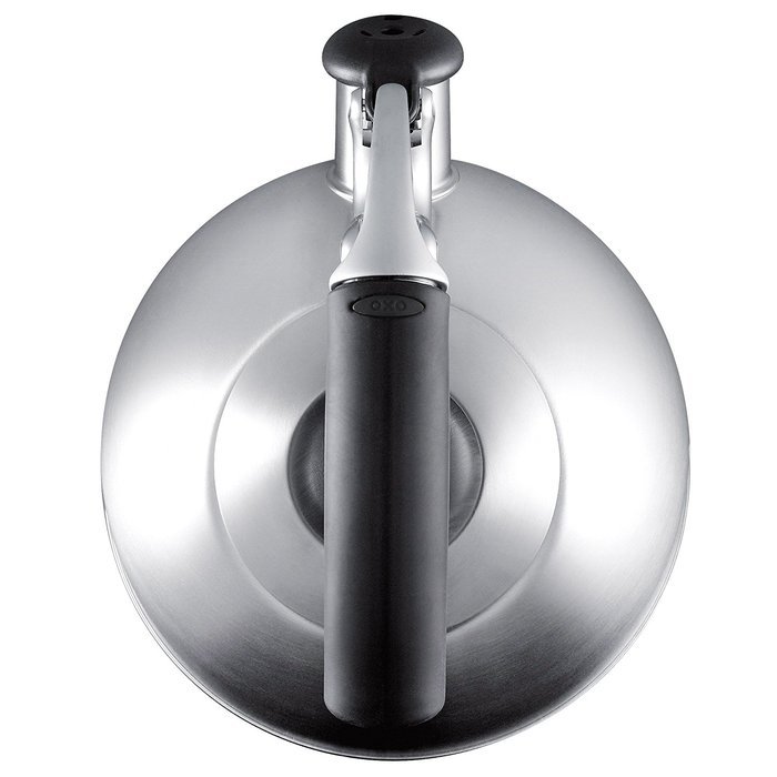 OXO Good Grips Uplift Tea Kettle, Brushed Stainless Steel N4