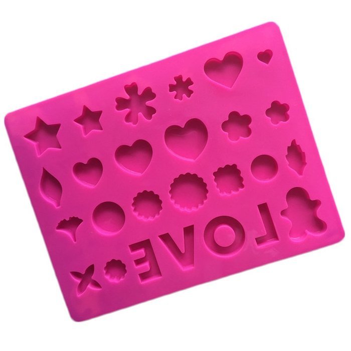 JLHua Silicone Cake Bread Mold Chocolate Jelly Candy Baking Mould N2