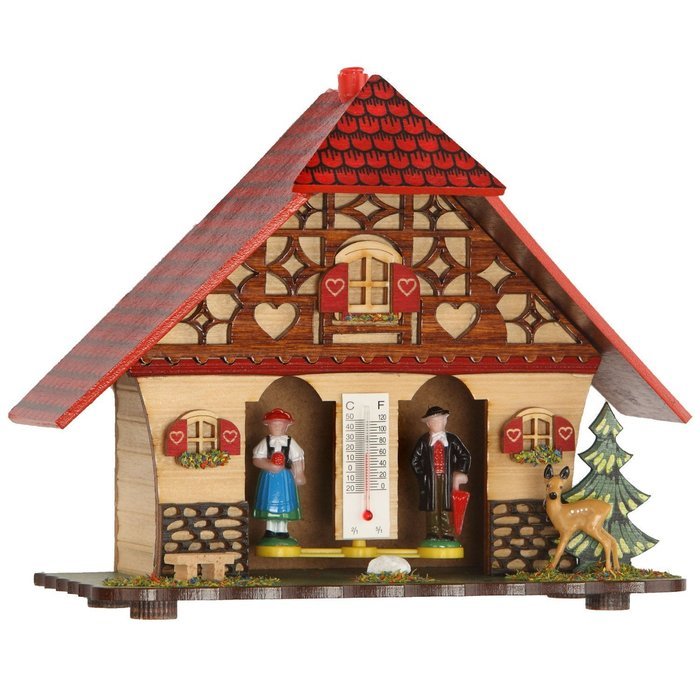German Black Forest weather house TU 847