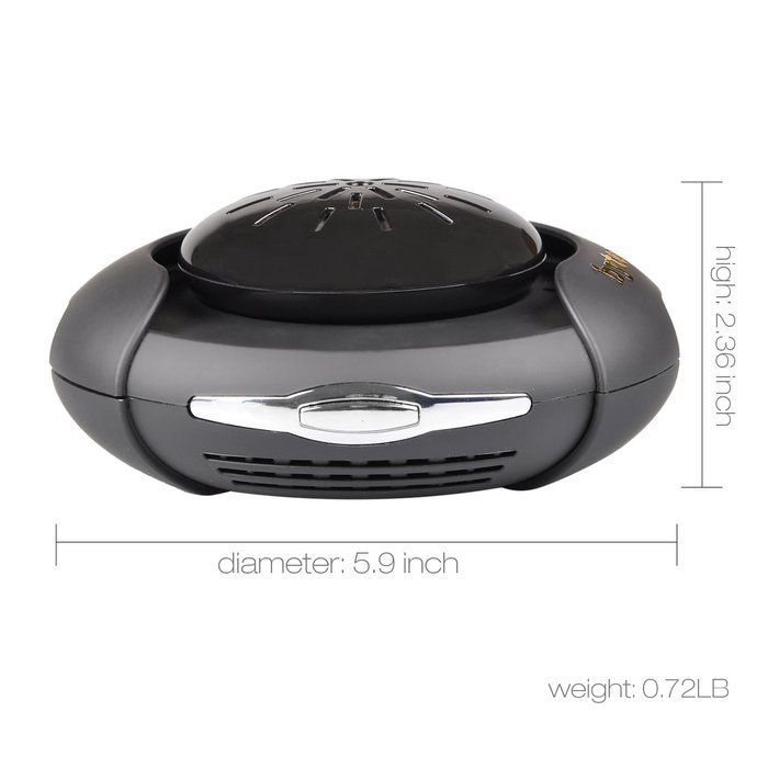 Car Air Purifier, Byter Car Air Freshener HEPA, Smoke Odor Eliminator and Car Interior Ionizer Remove Dust,Methanal... N2