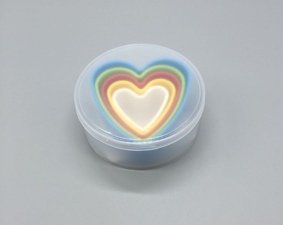 LUXEHOME Set of Colorful BPA Free Plastic Biscuit and Cookie Cutter (Round) N8